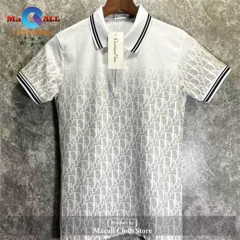 dior polo wit|christian dior men polo shirt.